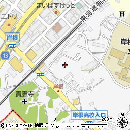 神奈川県横浜市港北区岸根町355周辺の地図