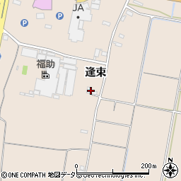 鳥取県東伯郡琴浦町逢束873周辺の地図