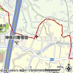 神奈川県横浜市神奈川区菅田町2481周辺の地図
