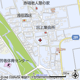 鳥取県東伯郡琴浦町出上212周辺の地図