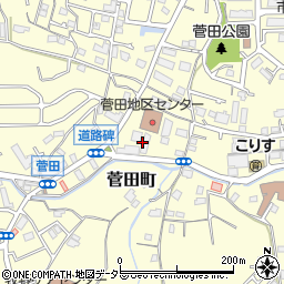 神奈川県横浜市神奈川区菅田町1713周辺の地図