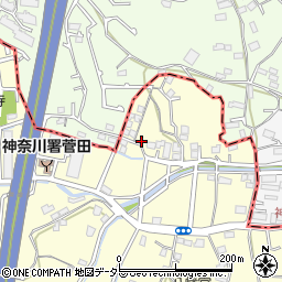 神奈川県横浜市神奈川区菅田町2484周辺の地図