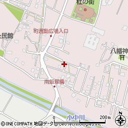 千葉県大網白里市南飯塚407-25周辺の地図