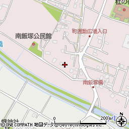 千葉県大網白里市南飯塚205周辺の地図