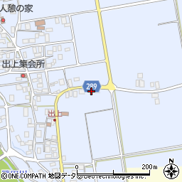鳥取県東伯郡琴浦町出上129周辺の地図