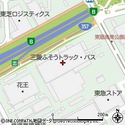 三菱自動車ロジステックス周辺の地図