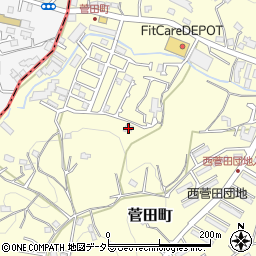 神奈川県横浜市神奈川区菅田町219周辺の地図