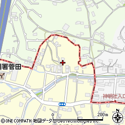 神奈川県横浜市神奈川区菅田町2488周辺の地図
