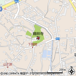鶴林寺周辺の地図