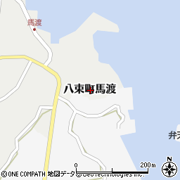 島根県松江市八束町馬渡周辺の地図