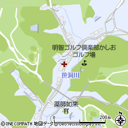 岐阜県加茂郡川辺町鹿塩641周辺の地図