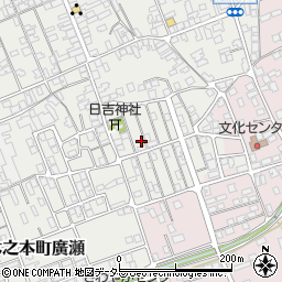 滋賀県長浜市木之本町廣瀬152周辺の地図