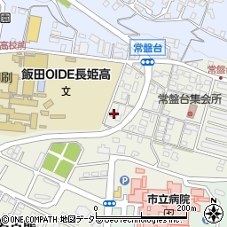 長野県飯田市松尾常盤台69-1周辺の地図