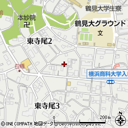 神奈川県横浜市鶴見区東寺尾2丁目4周辺の地図