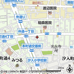 一橋ゼミナール横浜鶴見校周辺の地図