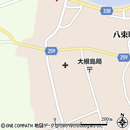 島根県松江市八束町亀尻273周辺の地図