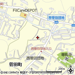 神奈川県横浜市神奈川区菅田町468周辺の地図