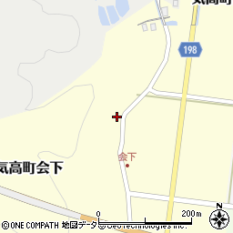 鳥取県鳥取市気高町会下126周辺の地図