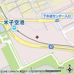 鳥取県境港市佐斐神町周辺の地図