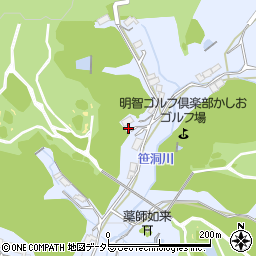 岐阜県加茂郡川辺町鹿塩642-1周辺の地図