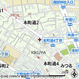 三木屋呉服店周辺の地図