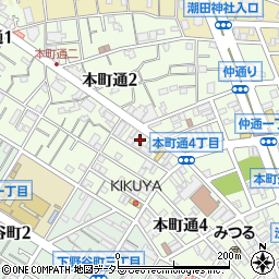 三木屋呉服店周辺の地図