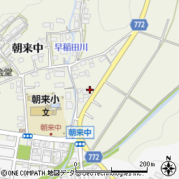 京都府舞鶴市朝来中382-1周辺の地図