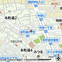 有限会社木村屋　古田製パン所周辺の地図