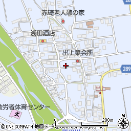 鳥取県東伯郡琴浦町出上220周辺の地図