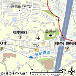 神奈川県横浜市神奈川区菅田町1673周辺の地図