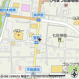小次郎周辺の地図