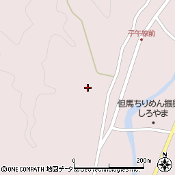 兵庫県豊岡市但東町中山140周辺の地図