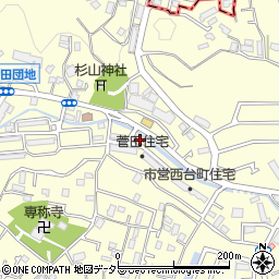 神奈川県横浜市神奈川区菅田町944周辺の地図