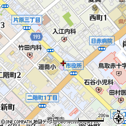 鳥取県鳥取市片原1丁目周辺の地図