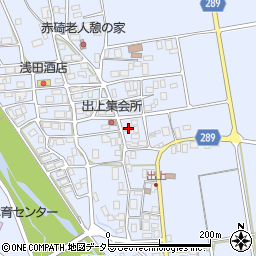 鳥取県東伯郡琴浦町出上244周辺の地図