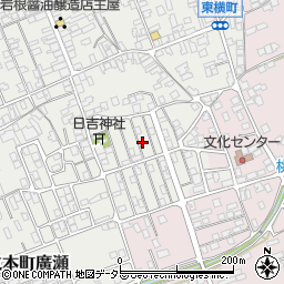 滋賀県長浜市木之本町廣瀬74周辺の地図