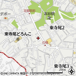 ローソン東寺尾一丁目店周辺の地図