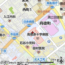 山陰合同銀行鳥取赤十字病院 ＡＴＭ周辺の地図