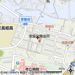 長野県飯田市松尾常盤台周辺の地図