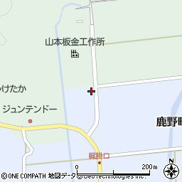 鳥取県鳥取市鹿野町乙亥正204周辺の地図