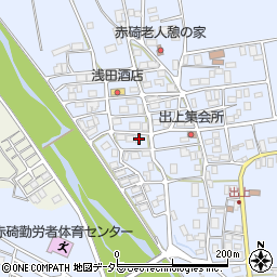 鳥取県東伯郡琴浦町出上387-1周辺の地図