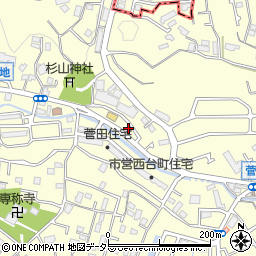 神奈川県横浜市神奈川区菅田町939周辺の地図