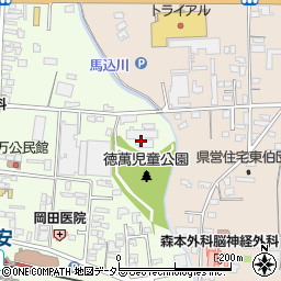 徳万公園周辺の地図