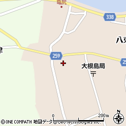 島根県松江市八束町亀尻280周辺の地図