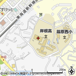 神奈川県横浜市港北区岸根町370周辺の地図