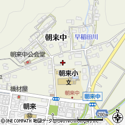 京都府舞鶴市朝来中519周辺の地図