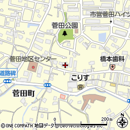 神奈川県横浜市神奈川区菅田町1600周辺の地図