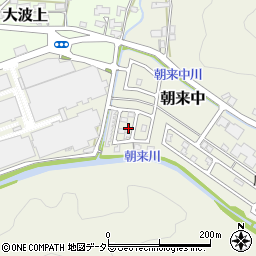 京都府舞鶴市朝来中795-22周辺の地図