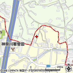神奈川県横浜市神奈川区菅田町2482周辺の地図