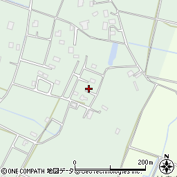 千葉県大網白里市木崎579-4周辺の地図